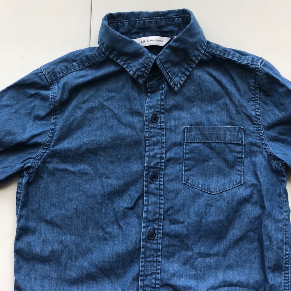Janie & Jack 100% Cotton Buttoned Down